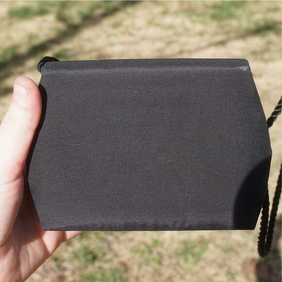 Vintage Chopard Casmir Mini Black Evening Bag - Picture 5 of 7